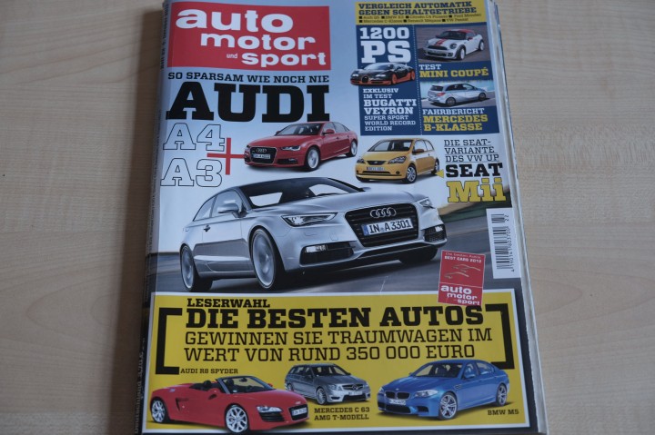 Deckblatt Auto Motor und Sport (22/2011)